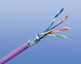 六类双绞线CAT6 CWB/SWB/SWA LSZH阻燃铠装数据缆